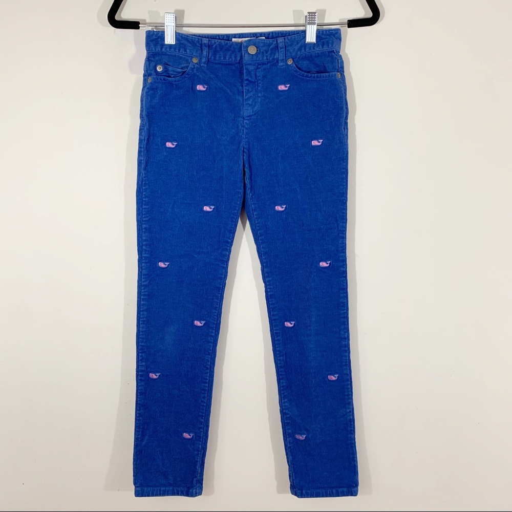 Vineyard Vines Whale Embroidered Corduroy Pants 12✨